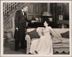 Clifton Webb and Marta Linden in the original Broadway production of Noël Coward's "Present Laughter."