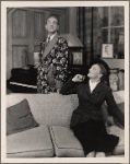 Clifton Webb and Doris Dalton in the original Broadway production of Noël Coward's "Present Laughter."