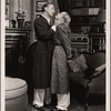 Clifton Webb and Jan Sterling in the original Broadway production of Noël Coward's "Present Laughter."