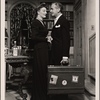 Clifton Webb and Doris Dalton in the original Broadway production of Noël Coward's "Present Laughter."