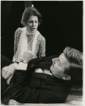 Sharon Laughlin and Larry Bryggman in the stage production Mod Donna