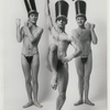 Richard Schmeer, Ronnie Britton, and Phillips Cross in publicity photograph for the stage production We’d Rather Switch