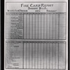 Fire  Card Report Sheet No. 2 - blank form: Manhattan