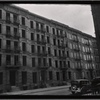 Row of vacant tenements: Manhattan