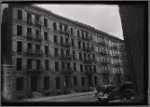 Row of vacant tenements: Manhattan