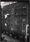 Tenements and storefronts; Sam Lee Laundry: 25-27 Washington St.-Battery-Morris St, Manhattan