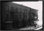 Tenement row, Al's Luncheonette: 40 Ann St - Nassau St, Manhattan