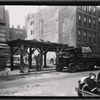 Tenements; demoliton site: Manhattan