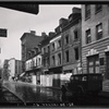 Salvation Army Settlement House and condemned buildings: 82-90 Cherry St-James St-Oliver St, Manhattan