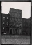 Tenement; trolley tracks