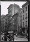 Street view; The Rex Shoe Repair, Nick's Amity Candy: Amity Street - Hicks St.?, Brooklyn