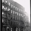 West side tenements; ice delivery: Manhattan