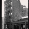 Storefronts and tenements; Albie's Bar & Grill: 505- [street unknown], Manhattan