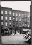 Storefronts and tenements; H. Delventhal Meats: 123-129 Atlantic Ave.-Henry St., Brooklyn