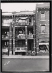 Deli; S. Kronish Glazier; Nurse's office, mothers & children outside