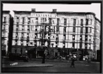 Apartment house & storefronts; M. Richardson Movers: St. Nicholas Ave- W 118th St., Manhattan