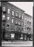 Storefronts & tenements; A. Messineo Italian Bakery; Joe's Meats: 306-310 E. 115th St.-2nd Ave., Manhattan