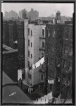 Tenement rears with clothes lines