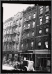 Tenements & storefronts; A. Provenzano Undertaker: Elizabeth St.-Prince-E. Houston, Manhattan