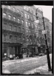 Lower East Side tenements & storefronts; M. Kobrimsky Cleaner,Tailor: Manhattan