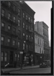 Tenements & storefronts; Saz Bros. Warehouse: E. 82nd St. - 2nd Ave.- 1st Ave., Manhattan