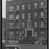 Apartment building with first floor shoe shop: Saratoga Ave.-Riverdale Av-Livonia, Brooklyn