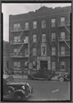 Apartment building with first floor shoe shop: Saratoga Ave.-Riverdale Av-Livonia, Brooklyn