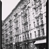 Tenements and storefronts; Jack Nagel Heating & Plumbing: 41 E. 4th St. - Bowery - 2nd Ave., Manhattan