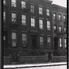 Brick row houses