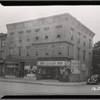 Wood buildings & storefronts; Kentucky Wine & Liquor, Siegel Hosiery: 98-06 Jamaica Ave.?, Queens