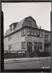 Dutch colonial style stucco house: 101st Ave. - 98th St., Queens