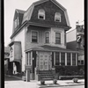 Dutch colonial style wood frame and shingled house: Brooklyn?