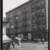 Tenements & storefronts; Cut Rate Bakery: Monroe St.-Rutgers St., Manhattan