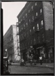 Tenements & storefronts; G. Lodato Grocer: Goerck St.-Rivington St.-Delancey, Manhattan