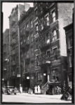 Lower East Side tenements & storefronts; Weitz Laundry Service: 92 [street unknown], Manhattan]