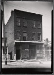 Vacant brick building