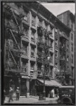 Tenements & storefronts; Lion Spaghetti House, Niagara Bakery: 87-91 Mulberry St.-Walker-Bayard, Manhattan