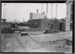 View of rooftop with hazardous conditions