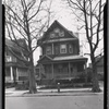 Shingled Victorian with porch and added on fire stairs: Queens?