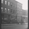[Tenement row (front view #17563), Lincoln Calsomine Co.: 30 Hudson Ave - John St., Brooklyn]