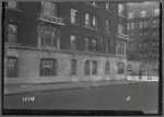 Chambold Court apartment house, side view; Rabbi Saul Baily: W. 162nd St. - Ft. Washington Ave, Manhattan