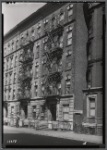 Tenement row; Almas Dry Cleaner & Tailor: Manhattan
