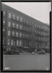 East Harlem street view with peddlers and Marcantonio & Lanzetta signs: Manhattan