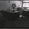 Office interior with telephone