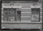 Circle Beauty Salon windows: 195 Prospect Park West-14th St-15 St., Brooklyn