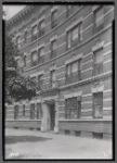 Bryna Court apartment building with Circle Beauty Salon: 195 Prospect Park West-14th St-15 St., Brooklyn