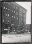 [Tenements & storefronts; Lower Bronx Homing Club, Albert's Barber: 124 [street unknown]]