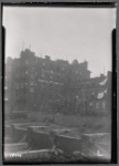 Brownell Studio Apartments, rear; tenement demolition site