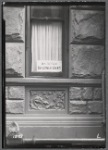 Apartment window with sign for Mrs. Bosch Employment Agency: 123 E. 82nd St.-Lex Av- Park Av, Manhattan