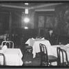 Interior views of Café des Artistes restaurant with murals: 1 W. 67th St. - Central Park West, Manhattan